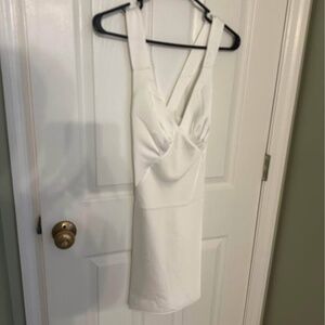 Birdy Grey Short White Dress, NWT